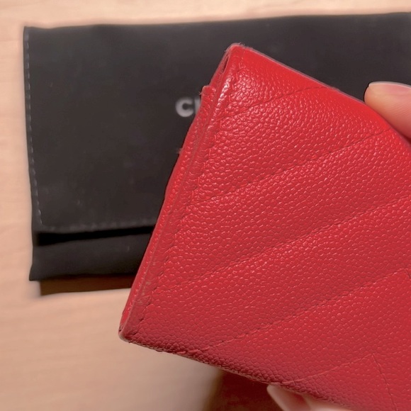 Chanel mini Wallet/ card holder hot pink - Picture 5 of 10